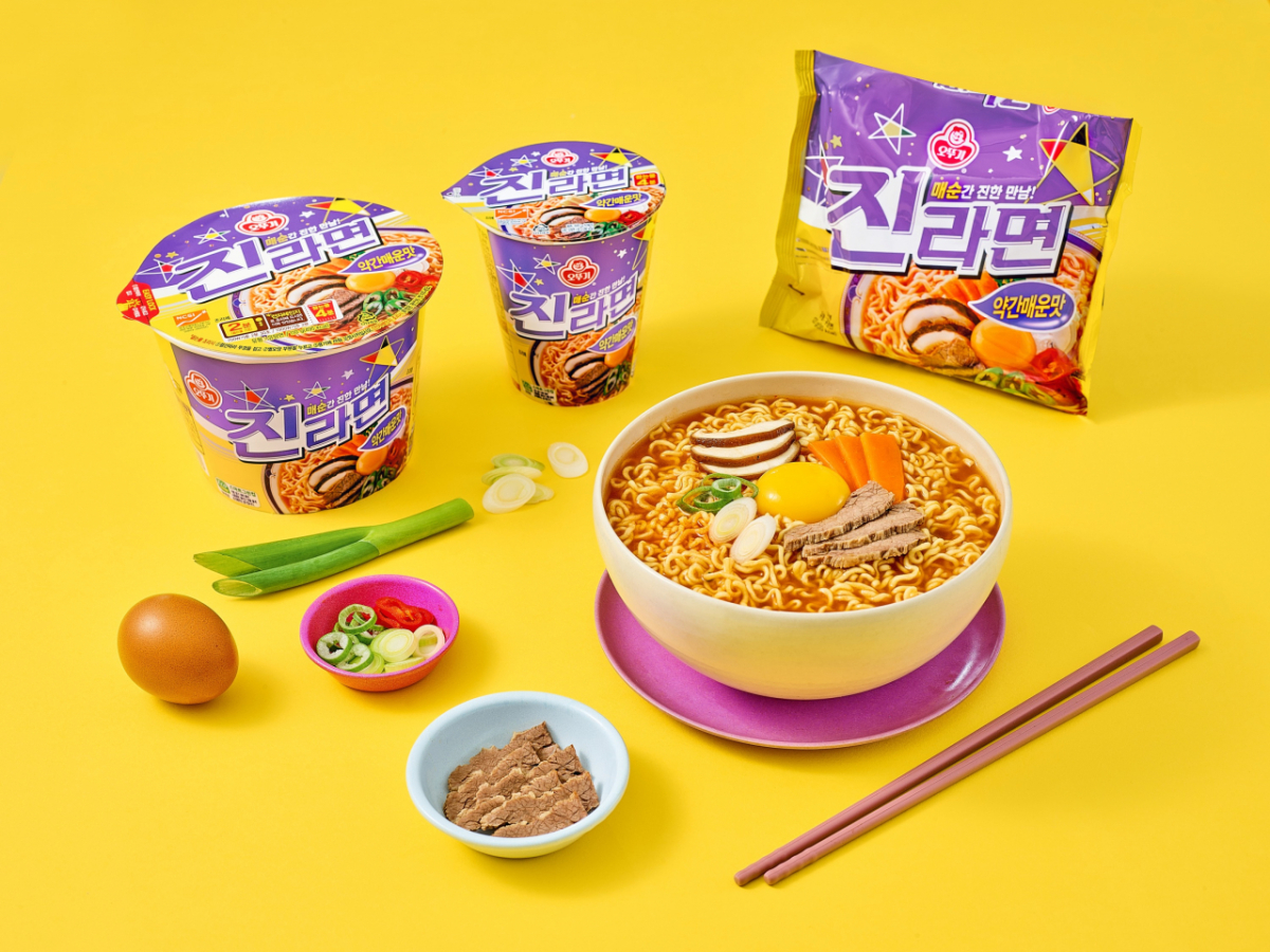 오뚜기 '진라면 약간매운맛' /사진제공=오뚜기
