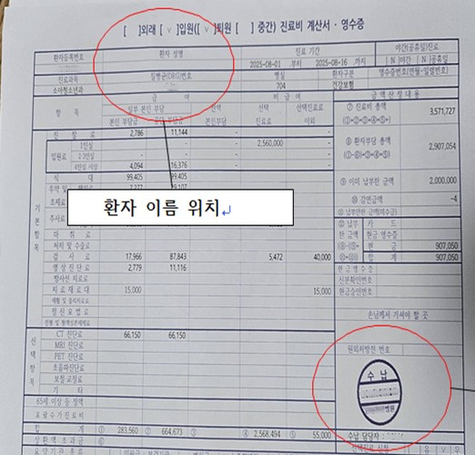 생성형 AI를 활용한 실제 진단서 위·변조 사례/사진제공=금융위원회