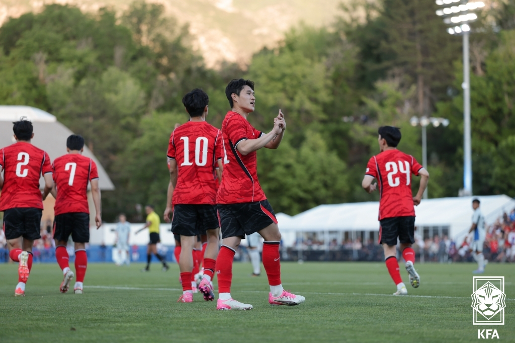 이동경. /사진=대한축구협회 제공