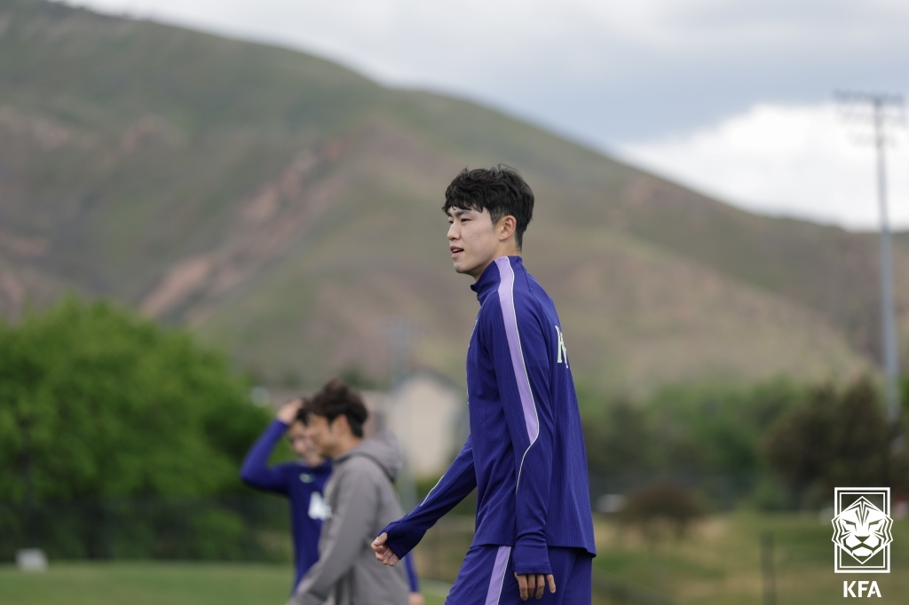 대한민국 축구 국가대표팀 센터백 이기혁. /사진=대한축구협회 제공