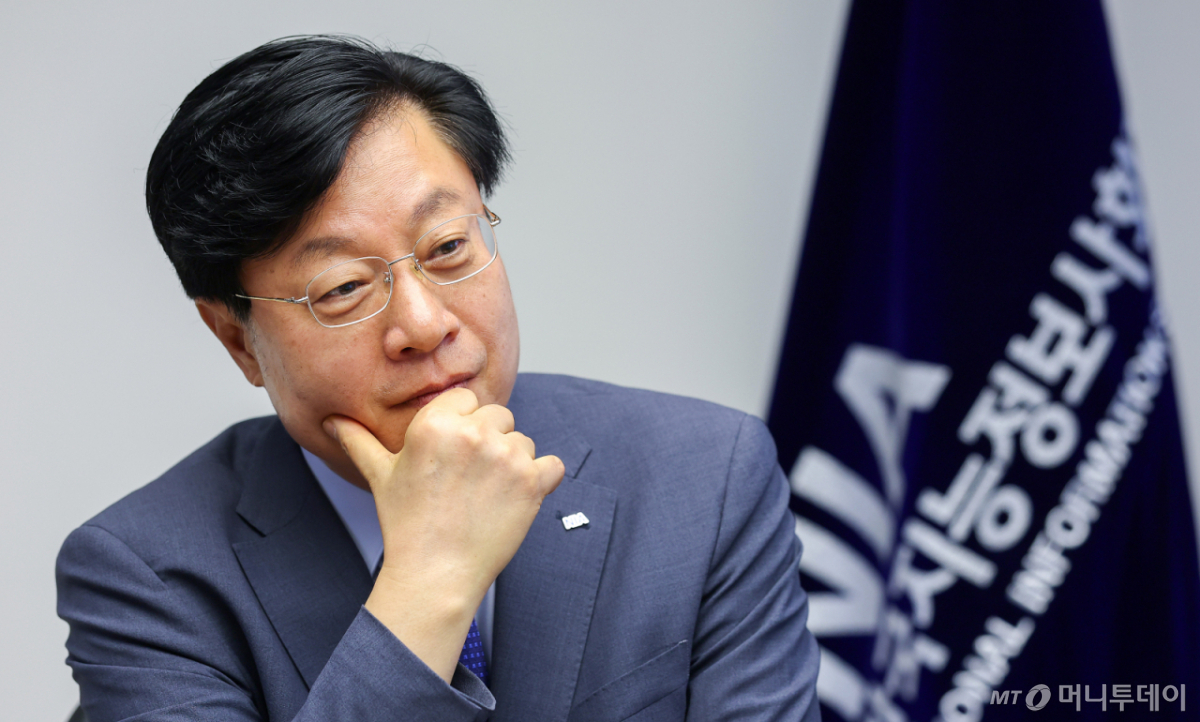 김형철 NIA(한국지능정보사회진흥원) 원장 인터뷰 /사진=김창현 기자 chmt@