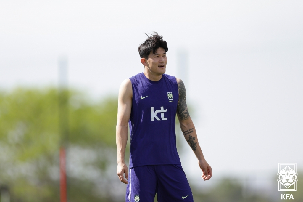대한민국 축구 국가대표팀 수비수 김민재. /사진=대한축구협회 제공