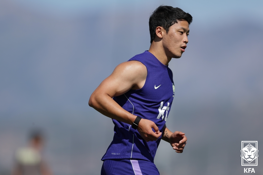 대한민국 축구 국가대표팀 공격수 황희찬. /사진=대한축구협회 제공