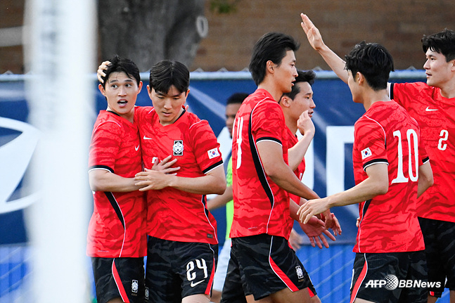 한국 축구대표팀. /AFPBBNews=뉴스1