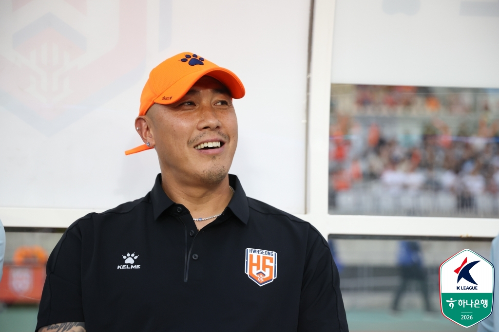 차두리 화성FC 감독. /사진=한국프로축구연맹 제공