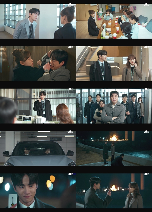 JTBC 토일드라마 '신입사원 강회장'./사진=JTBC 토일드라마 '신입사원 강회장' 3회 영상 캡처