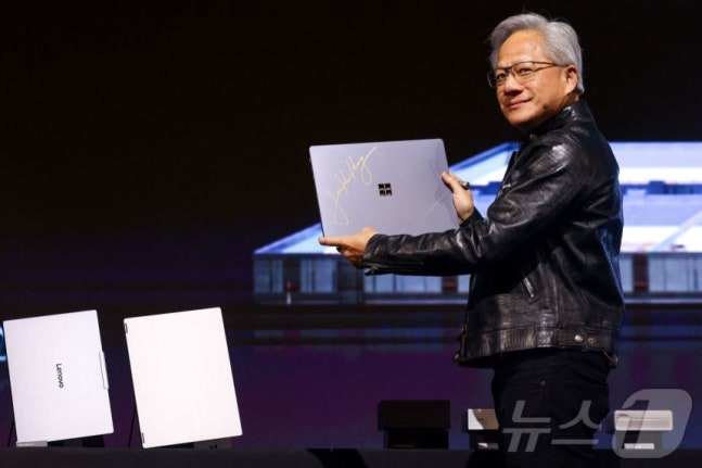 젠슨 황 엔비디아(NVIDIA) 최고경영자(CEO). /AFPBBNews=뉴스1