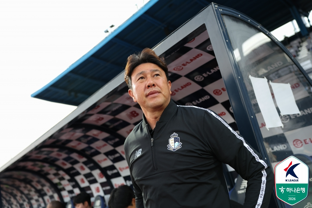 김도균 서울이랜드 감독. /사진=한국프로축구연맹 제공