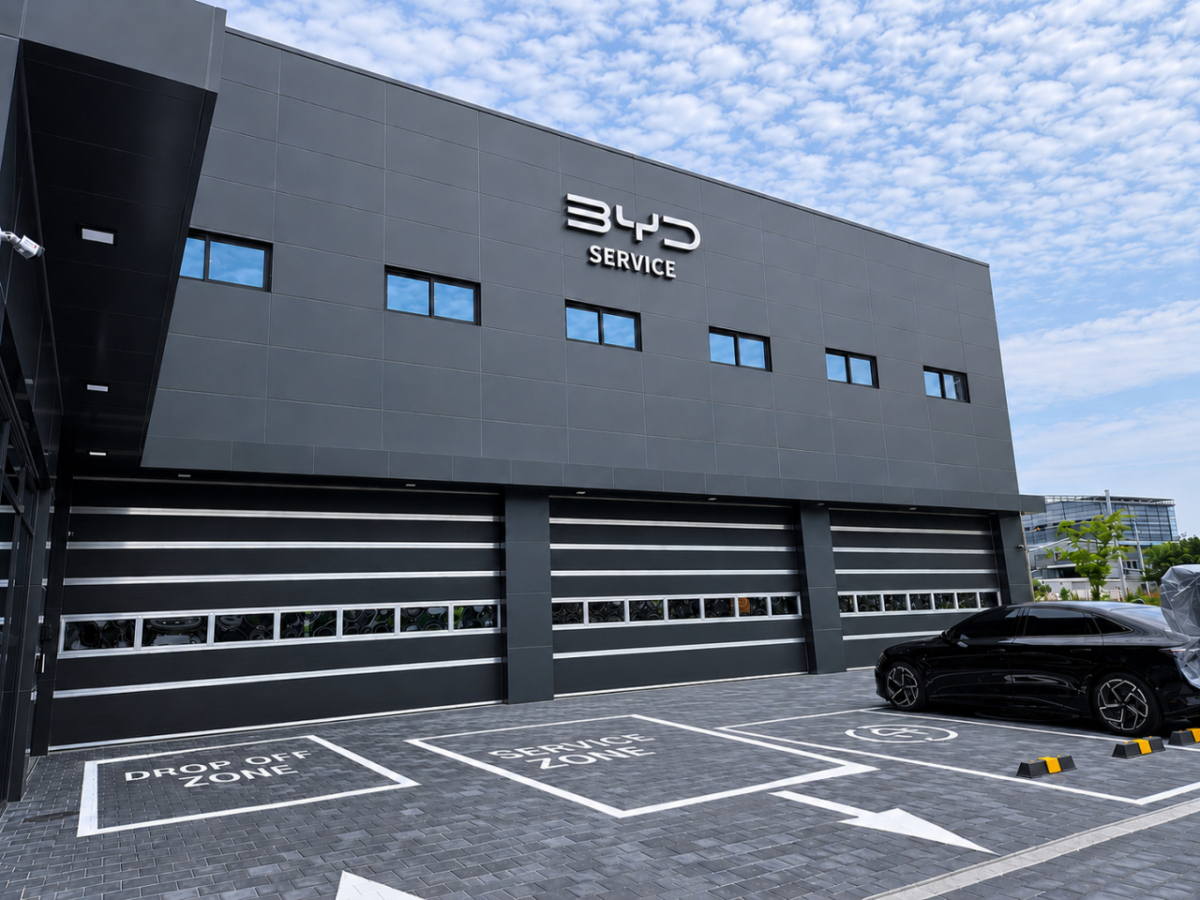 BYD Auto 대구 서비스센터 전경. /사진제공=BYD코리아