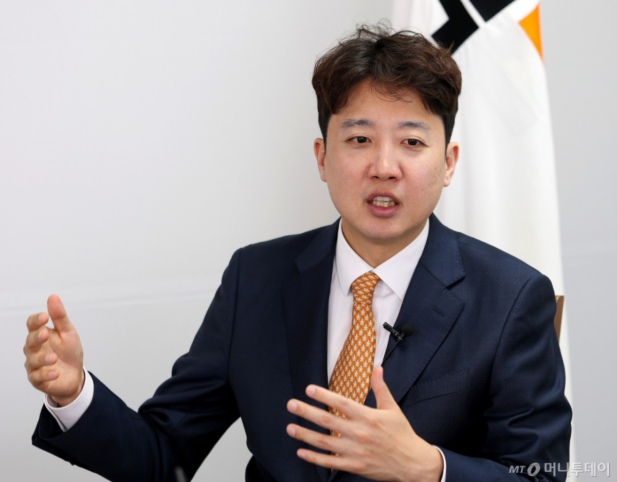 이준석 개혁신당 대표 인터뷰 /사진=김창현 기자 chmt@