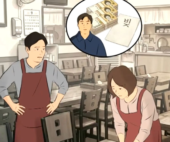 불륜으로 가출한 아내가 상간남 빚까지 떠안고 돌아와 이혼을 고민 중이라는 40대 남성의 사연이 8일 JTBC '사건반장'을 통해 공개됐다. /사진=JTBC '사건반장'