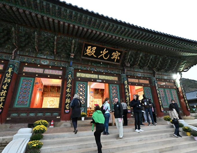 지난해 10월 22일 평창 오대산 월정사 모습. / 사진제공 = 평창군