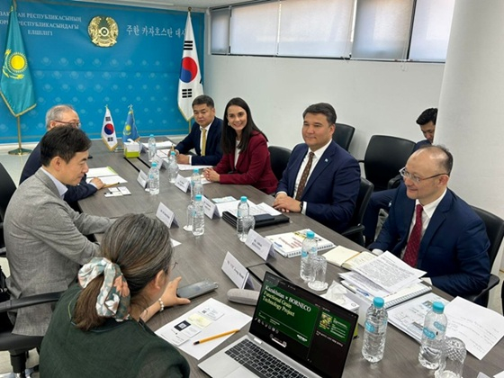 주한 카자흐스탄 대사관 초청 대면 미팅 현장/사진제공=보네코시스템즈