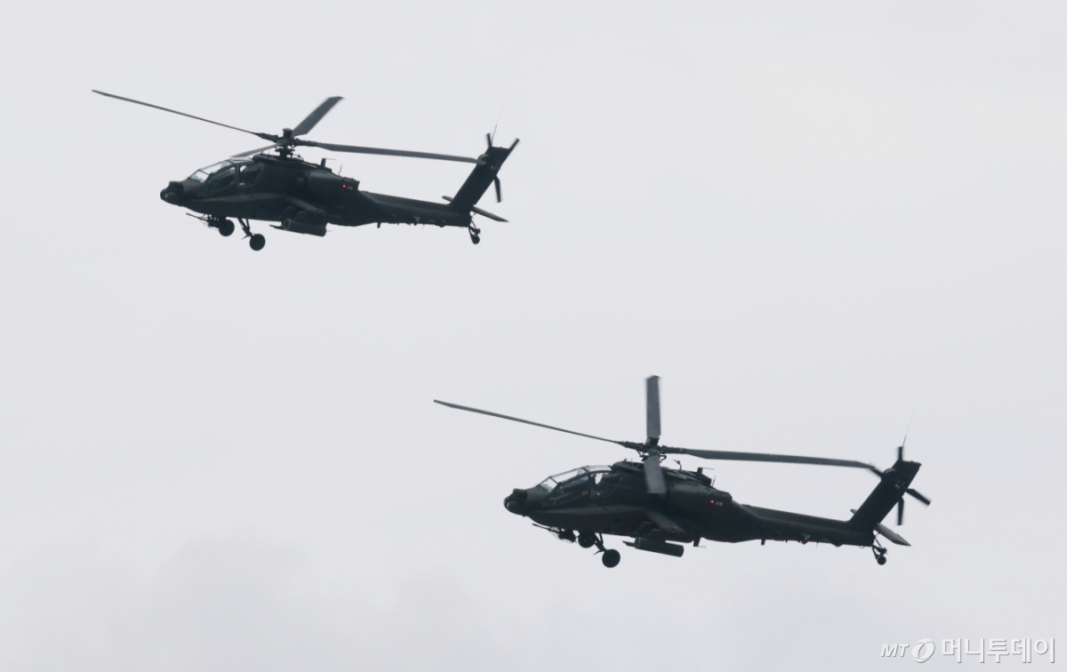 AH-64 아파치 헬기. /사진=뉴스1