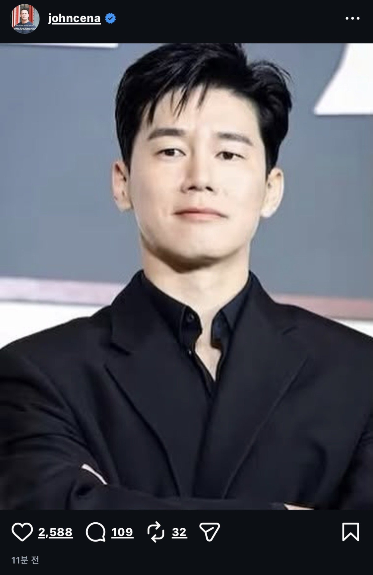 /사진=존 시나 인스타그램