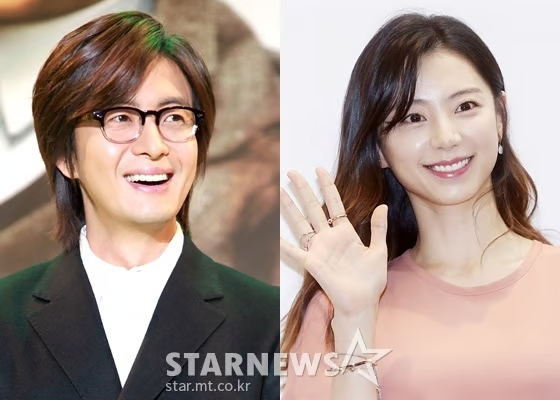 배우 배용준·박수진 부부와 박신혜·최태준 부부가 싱가포르 공항에서 목격됐다는 현지 보도가 나왔다. 배용준,박수진 자료사진./사진=스타뉴스