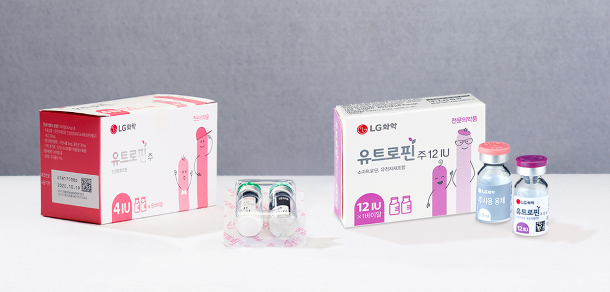LG화학은 1993년 수입제품 대체를 위해 국내 최초의 저신장증 치료제 유트로핀을 출시했다./사진=LG화학