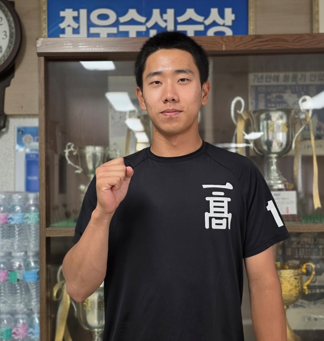 광주일고 배종윤이 최근 스타뉴스와 만나 인터뷰했다. /사진=김동윤 기자
