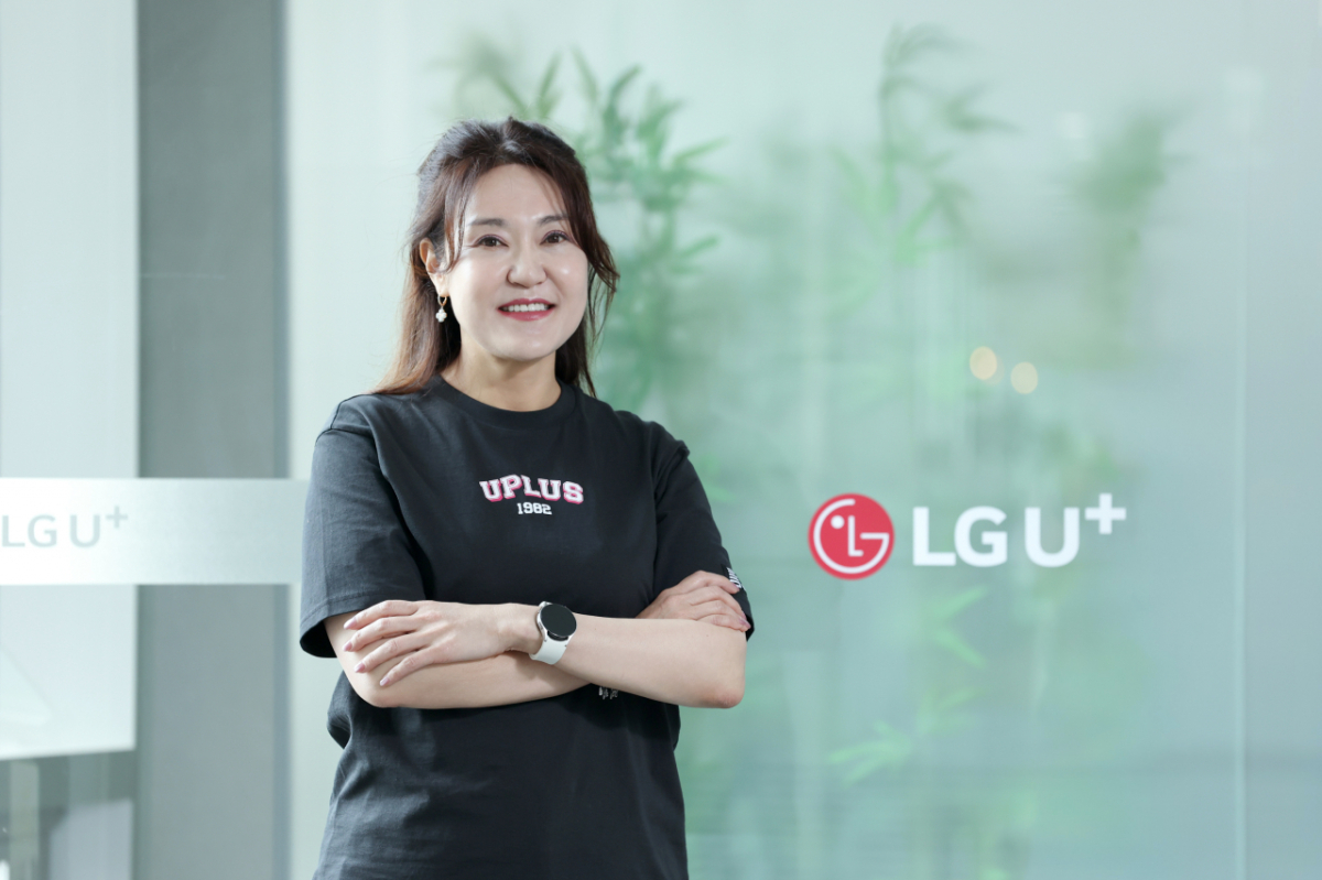 정혜윤 LG유플러스 CX센터장./사진제공=LG유플러스