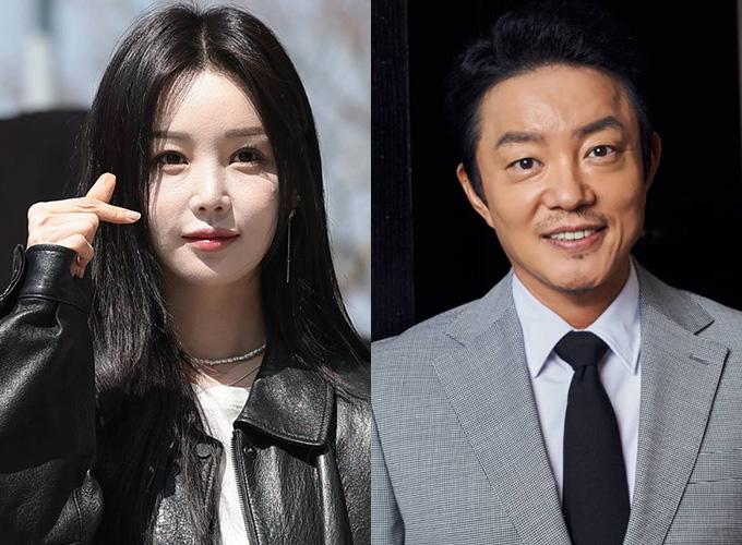 그룹 씨야 남규리가 과거 귀신에 빙의해 선배 배우 이범수의 뺨을 때렸다는 기사는 사실이 아니라고 밝혔다. /사진=뉴스1, 머니투데이 DB