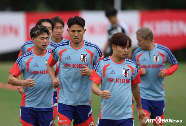 일본 축구 대표팀. /AFPBBNews=뉴스1