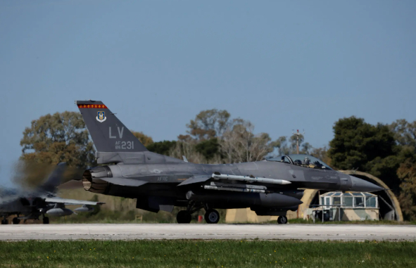 미국 전투기 F-16 /로이터=뉴스1