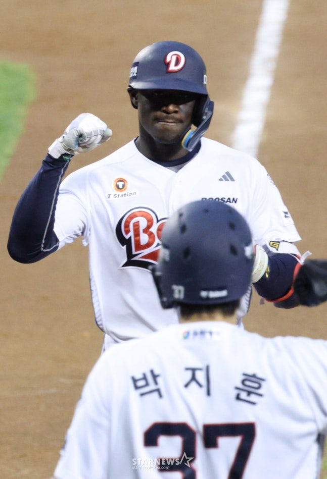 두산 베어스 외국인 타자 다즈 카메론. /사진=김진경 대기자
