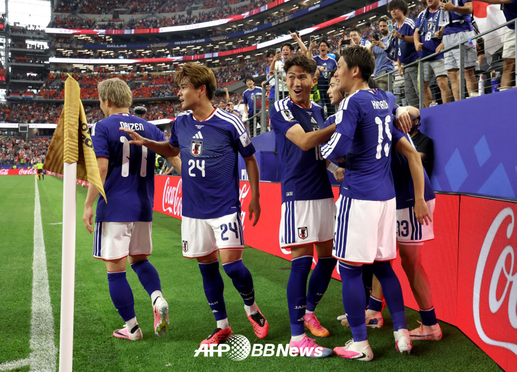 15일 미국 댈러스 스타디움에서 열린 네덜란드와 일본의 2026 FIFA 북중미 월드컵 조별리그 F조 1차전 경기 모습. /AFPBBNews=뉴스1