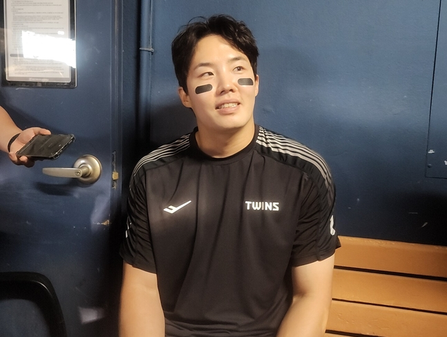 14일 경기를 마친 임찬규. /사진=박수진 기자