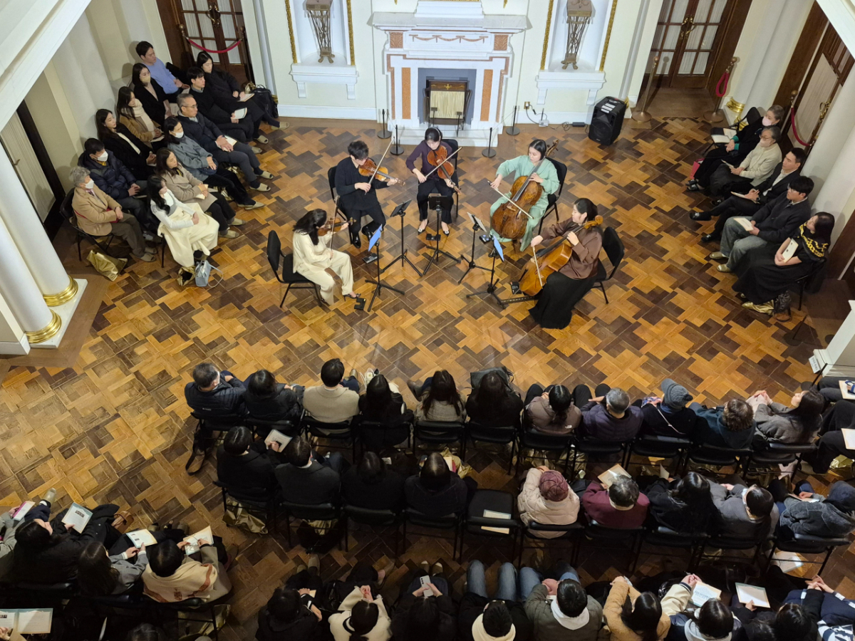 지난해 11월 덕수궁 석조전에서 열린 음악회 모습. / 사진제공 = 국가유산청