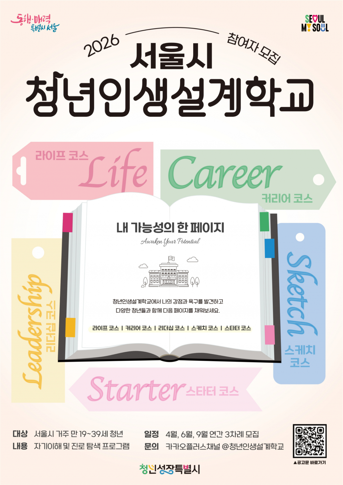 서울시는 장기간 고립 상태에 빠졌던 청년에게는 원동력이 되준 서울시 청년인생설계학교 2기 참여자를 모집한다고 15일 밝혔다. /사진제공=서울시
