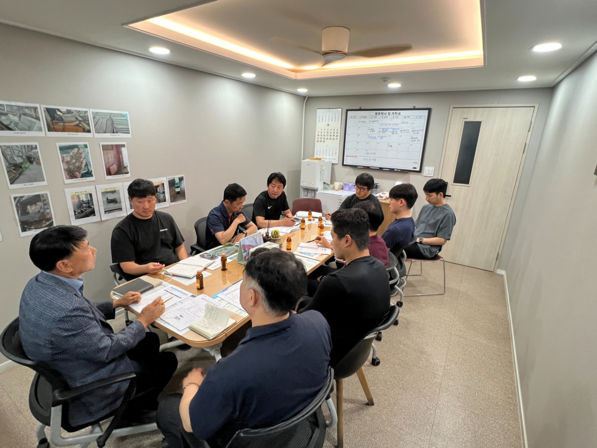 폭염·재난 대비 근로자 안전관리 운영 간담회./사진제공=시흥도시공사