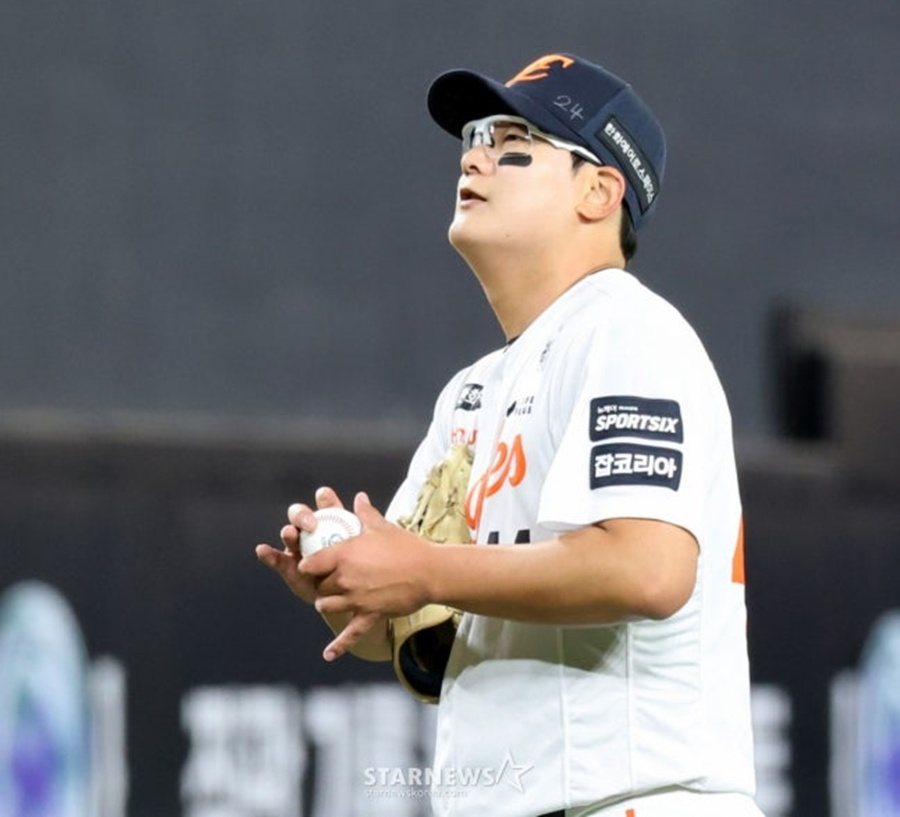 한화 김서현. /사진=스타뉴스