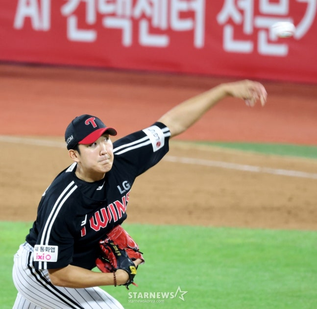 LG 손주영. /사진=스타뉴스