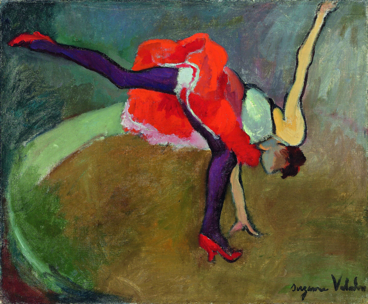 수잔 발라동, 곡예사, 1916년, 캔버스에 유채, 38 x 46.2 cm. / 사진제공 = 와이즈먼 미셸 컬렉션