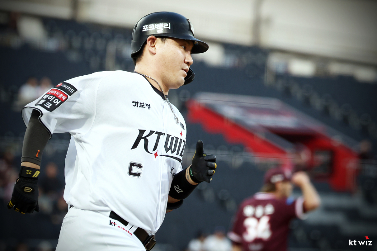 KT 위즈 포수 장성우. /사진=KT 위즈 제공