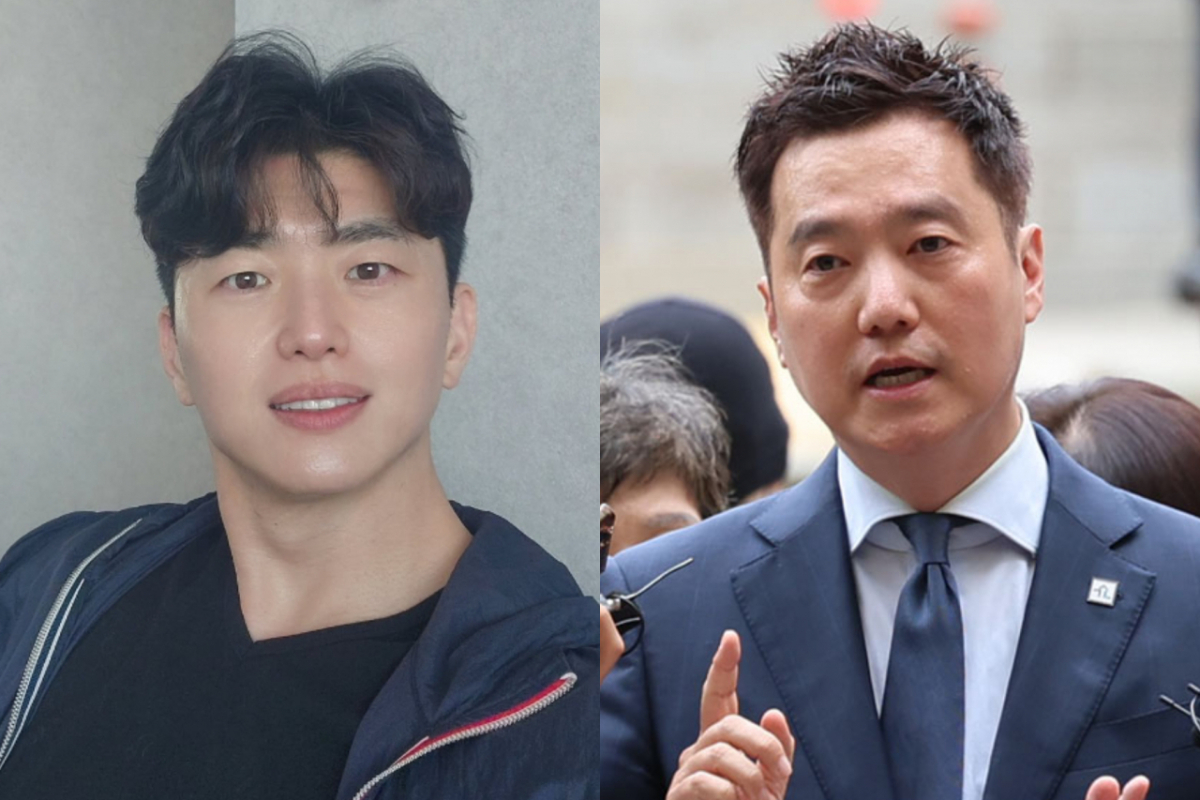 유튜브 채널 '가로세로연구소'의 김세의 대표가 소재원 작가에 대한 허위사실 적시 명예훼손 혐의로 검찰에 송치됐다. 사진은 왼쪽부터 소재원 작가, 유튜버 김세의. /사진=소재원 인스타그램 캡처, 뉴시스