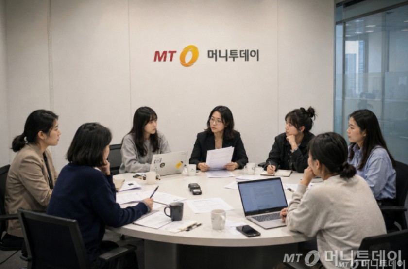 2030 한국 여성 유권자들이 원탁 좌담회에서 정치·사회 현안을 논의하는 모습을 형상화한 이미지. 기사 이해를 돕기 위해 챗GPT로 생성했다.