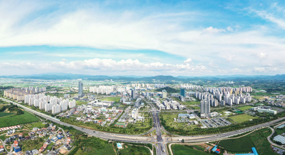 광주전남공동 혁신도시(빛가람동)전경./사진=나요안 기자