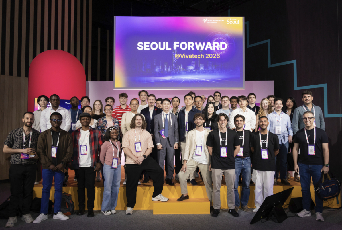 서울포워드(프랑스) 서울 진출설명회(IR) 현장 (비바테크 2026 공식 워크숍 세션) /사진제공=서울시