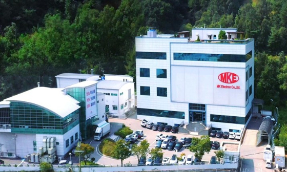 엠케이전자 사옥 전경./사진제공=엠케이전자