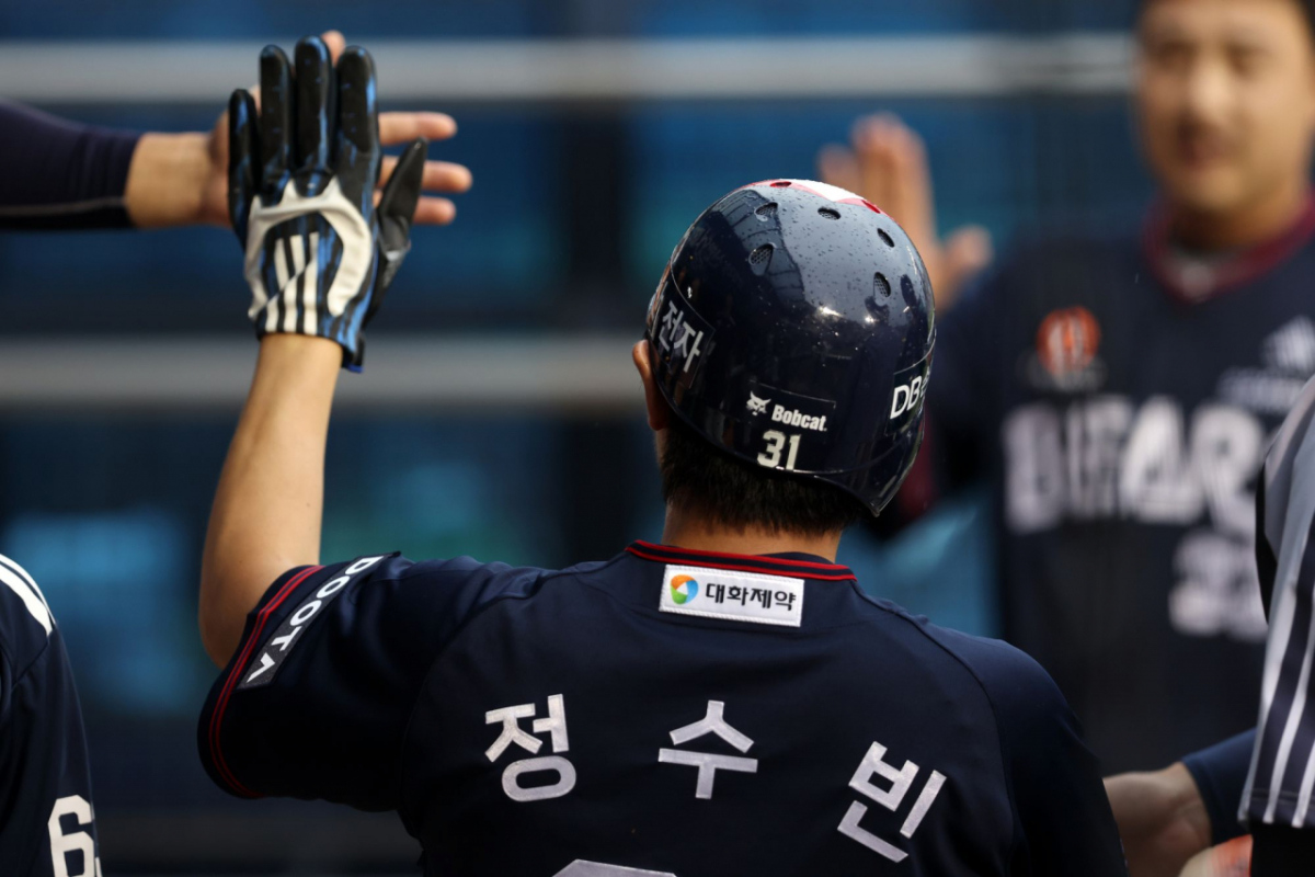 두산 베어스 외야수 정수빈. /사진=두산 베어스 제공
