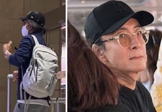 배용준 박수진 부부, 박신혜 최태준 부부가 자녀들과 지난 7일 싱가포르 창이공항 제4터미널에서 포착됐다. 이후 이들이 싱가포르 디즈니 크루즈에 탑승했다는 목격담이 나와 화제가 됐다. /사진=연합조보 인스타그램, 웨이보