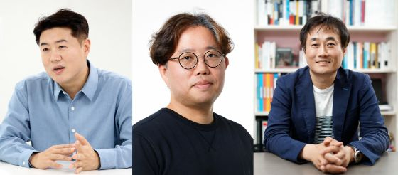 (왼쪽부터)전화성 씨엔티테크 대표, 안준모 기술경영경제학회장(고려대 교수), 배상민 한국관광스타트업협회장/사진=내부자료사진, 본인 제공, 한국관광스타트업협회
