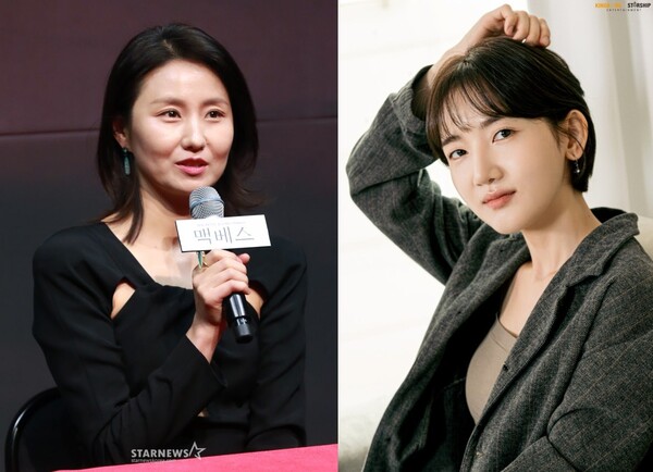 김소진(왼쪽)과 안소요. 사진=스타뉴스DB, 킹콩 by 스타쉽