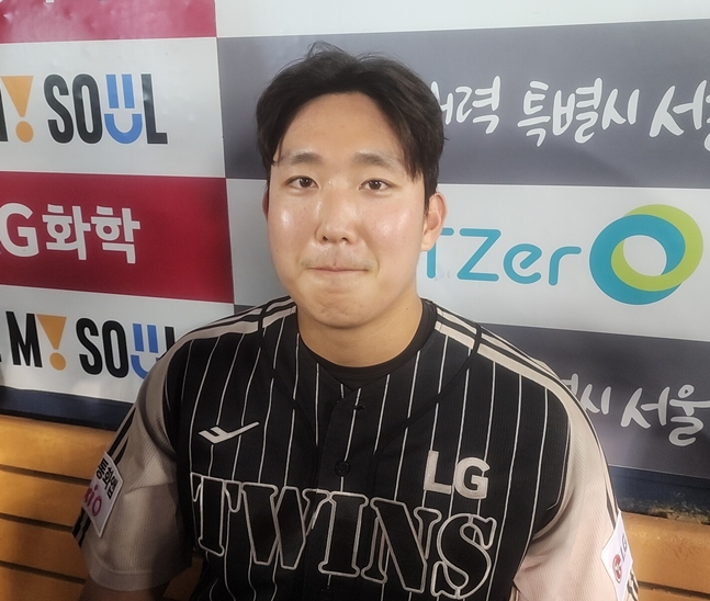 23일 경기를 마치고 만난 손주영. /사진=박수진 기자