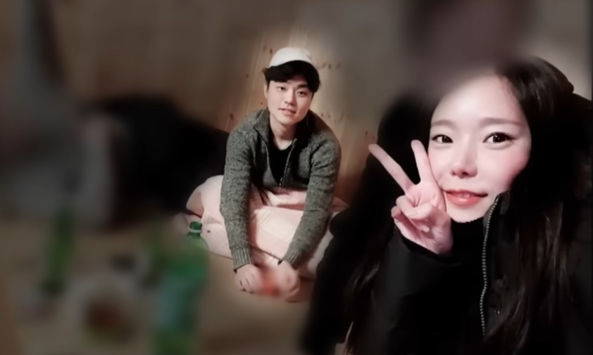 조현수(왼쪽)와 이은해./사진=온라인 커뮤니티