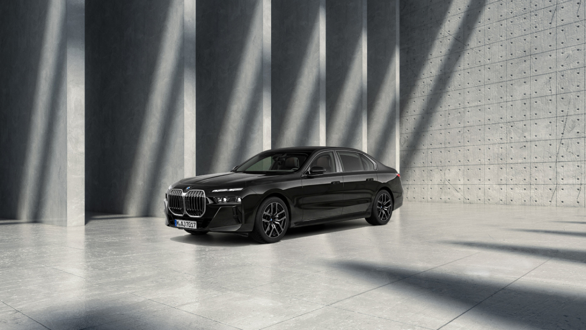 BMW 플래그십 세단 BMW7시리즈의 블랙 트림/사진= BMW코리아 제공