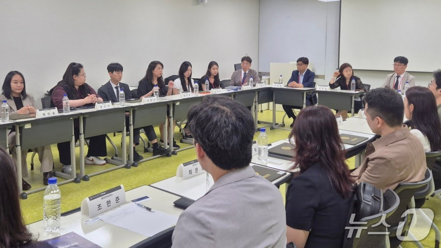 대한디지털헬스학회는 이날 관련 기업 관계자들과 간담회도 진행했다.