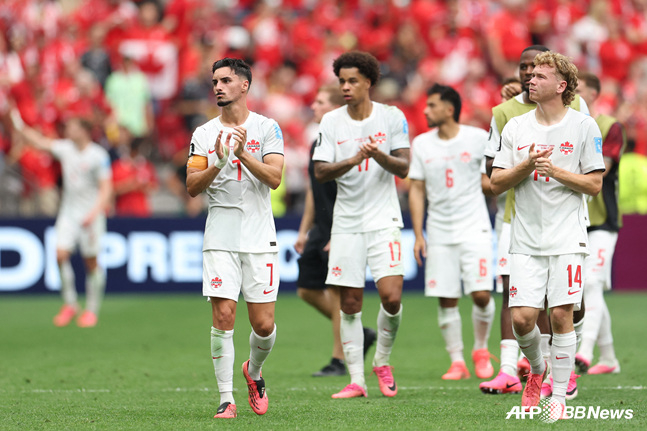 캐나다 축구대표팀. /AFPBBNews=뉴스1